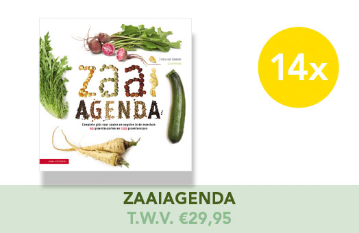 14 x Zaaiagenda t.w.v. €29,95