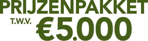 Prijzenpakket t.w.v. 5000 euro